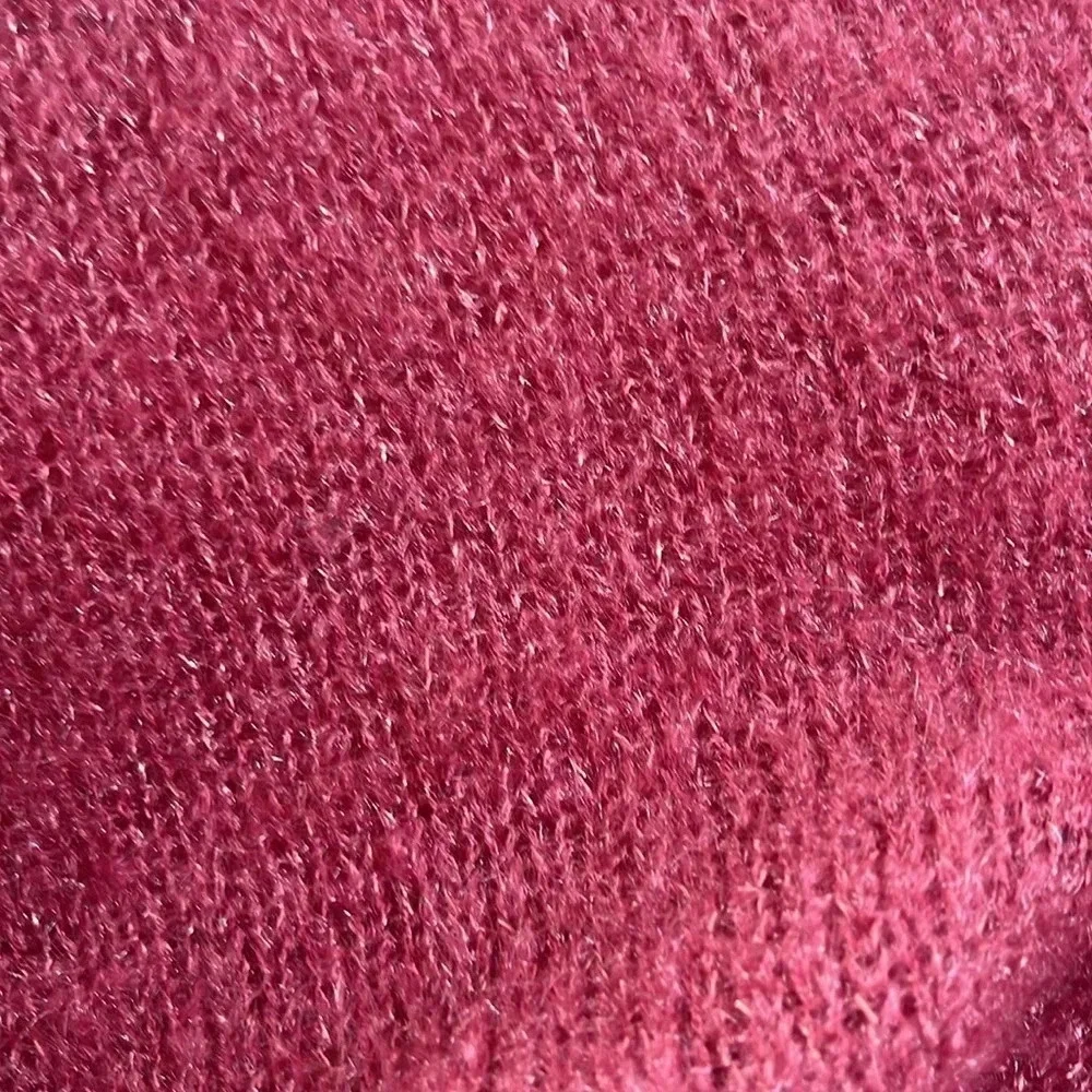 Halogen Metallic Sweater-Size XS- dark mauve color